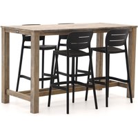 + 15 % Kassenrabatt | Forza Pazzia/ROUGH-X 180 cm Gartenbar-Set 5-teilig stapelbar Unkategorisiert online kaufen