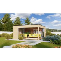 Fjordholz Gartenhaus Modell Q-BIC Alu 44 F Unkategorisiert online kaufen