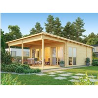 Fjordholz Gartenhaus Modell Taunus 70 mit Vordach Rabatt: 26 % Unkategorisiert online kaufen
