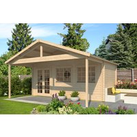 Fjordholz Gartenhaus Modell Rolf 44 A mit Vordach Rabatt: 26 % Unkategorisiert online kaufen