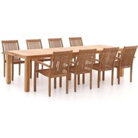 Sunyard Jakarta/Oxford 300 cm Gartenmöbel-Set 9-teilig stapelbar Rabatt: 43 % Unkategorisiert online kaufen