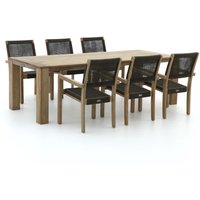 ROUGH Batang/ROUGH-X 240 cm Gartenmöbel-Set 7-teilig stapelbar Rabatt: 27 % Unkategorisiert online kaufen