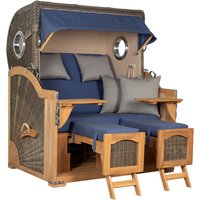 Strandkorb Amrum Grande Bullauge Teak PE Grey Dessin 595 Unkategorisiert online kaufen Strandkorb Amrum Grande Bullauge Teak PE Grey Dessin 595 Unkategorisiert online kaufen