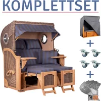 Strandkorb Amrum Teak PE grey Dessin 582-KOMPLETTSET Unkategorisiert online kaufen Strandkorb Amrum Teak PE grey Dessin 582-KOMPLETTSET Unkategorisiert online kaufen