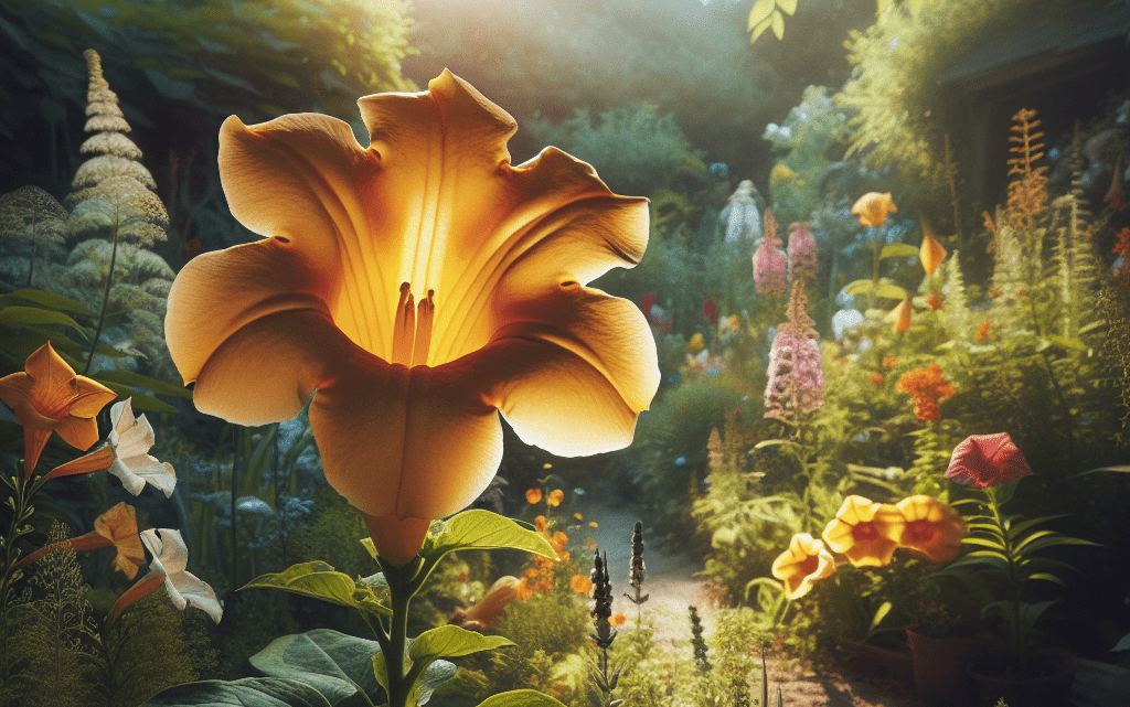 Die Trompetenblume: Eine blühende Schönheit Die Trompetenblume: Eine blühende Schönheit