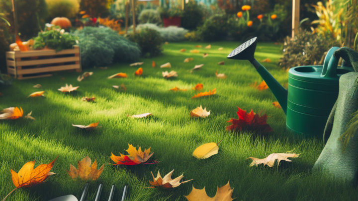 Die Kunst der Rasenpflege im Herbst