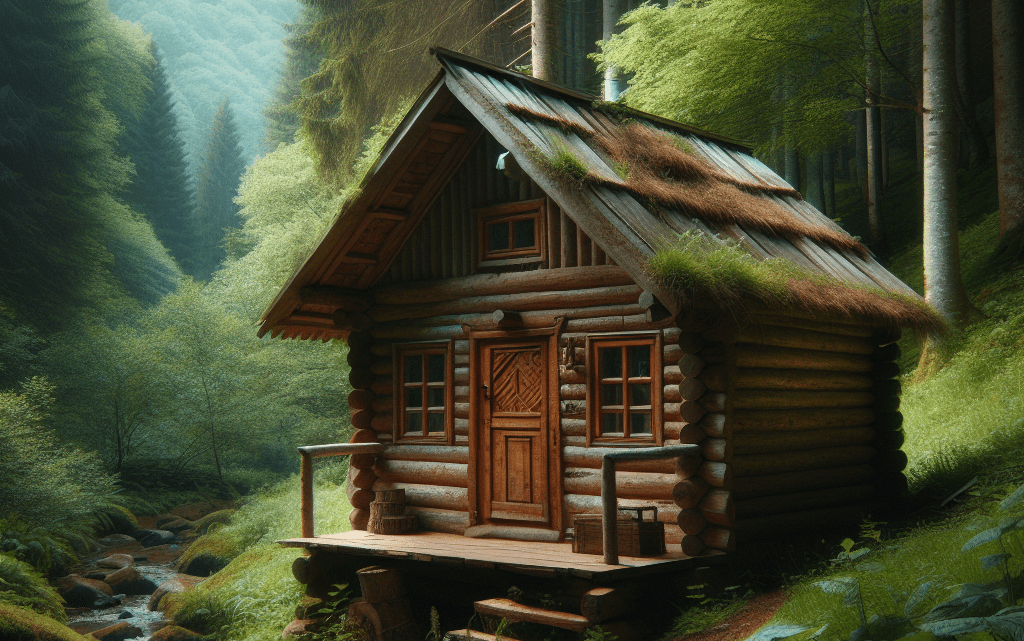 Das Squatter-Holzhaus: Eine schnelle und einfache Lösung für Outdoor-Abenteurer