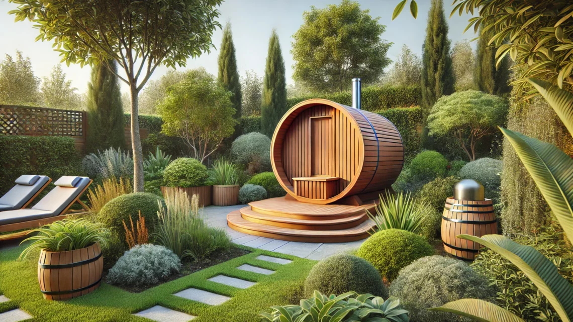 Fasssauna im Garten – Vorteile & Arten