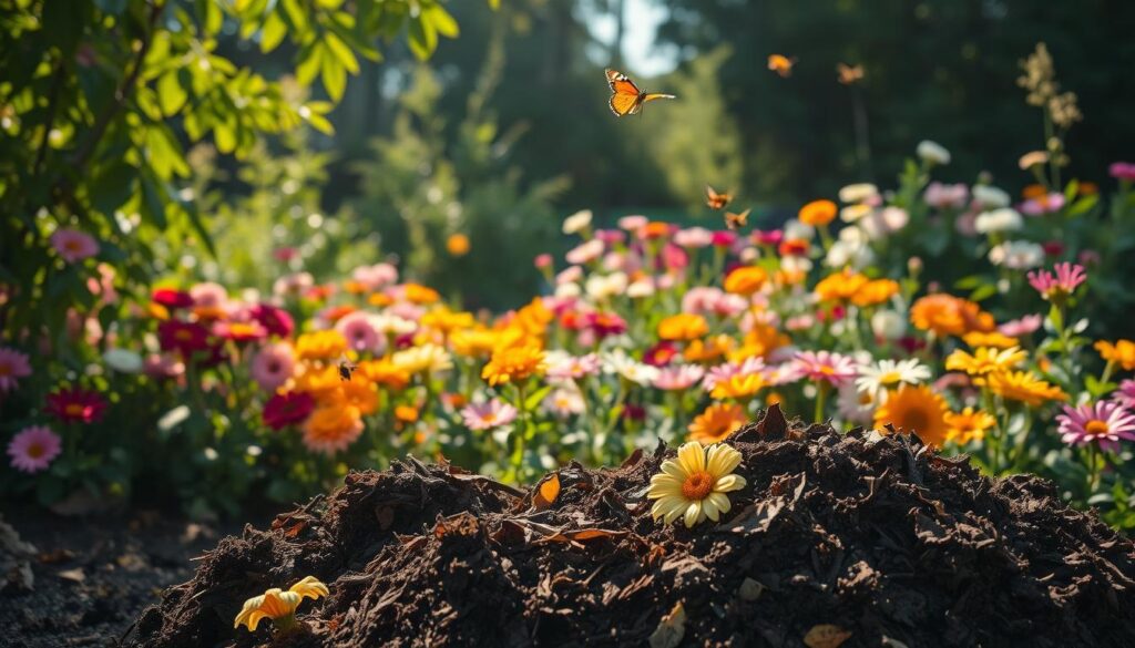 Natürliche Düngung Gartenpflanzen