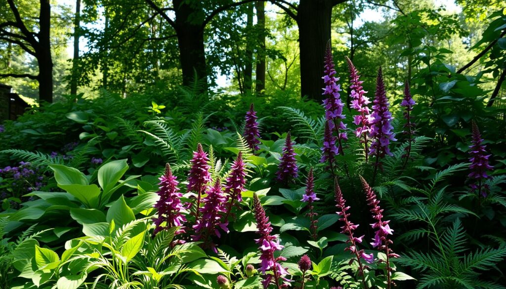 Schattenliebende Gartenpflanzen