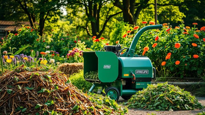 Gartenhäcksler für eine effektive Gartenabfallentsorgung