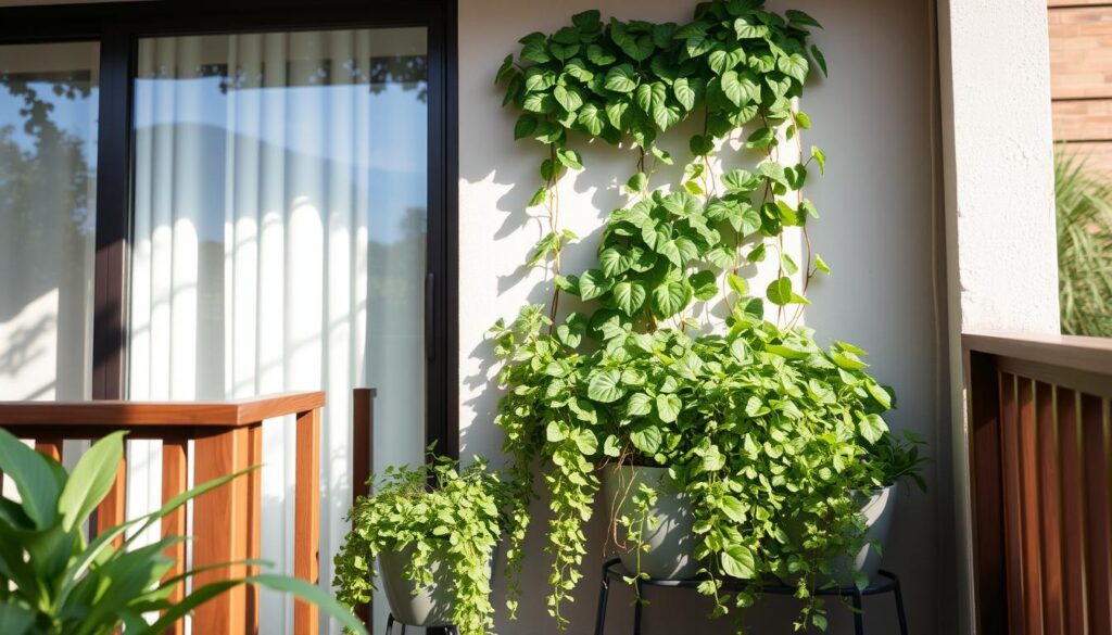 Vertikale Gärten Balkon-Dekoration