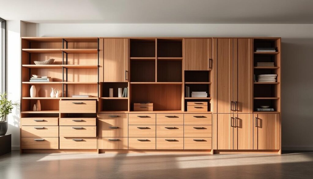 Ablageflächen und Stauraum