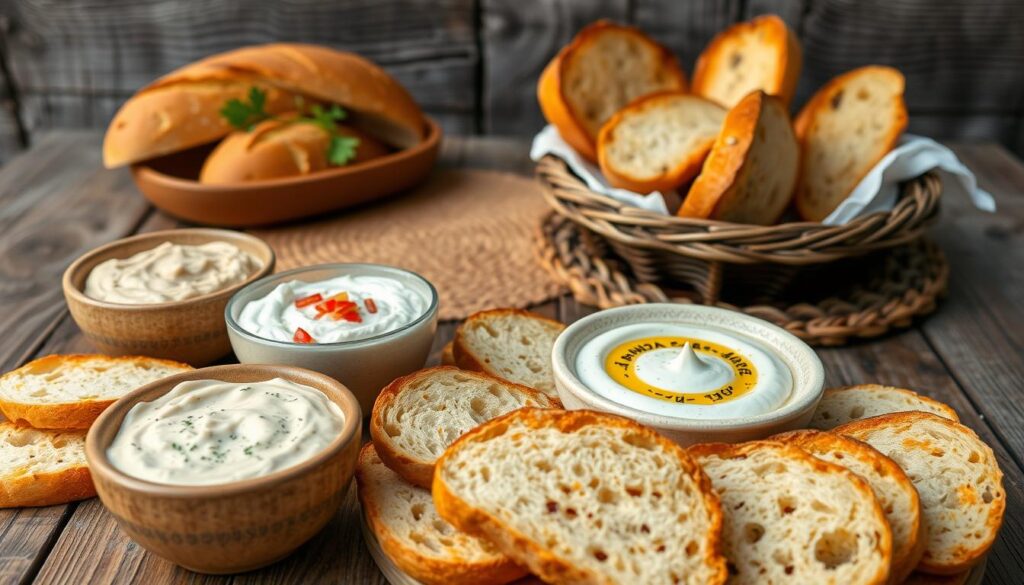 Brot und Dips