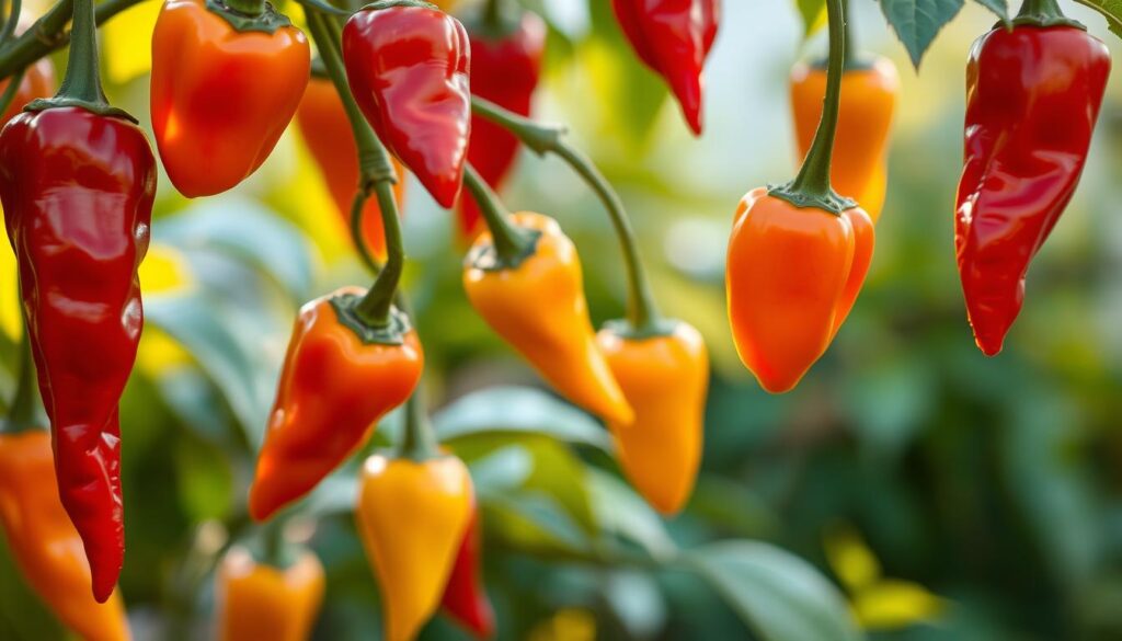 Chili Reifeindikatoren