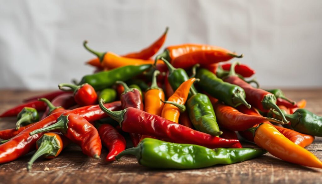 Chilischoten Vorbereitung