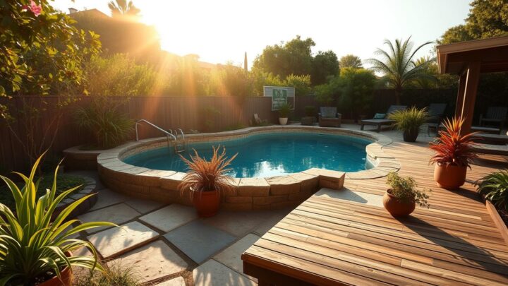 DIY Pool bauen: So gelingt der Garten-Badespaß