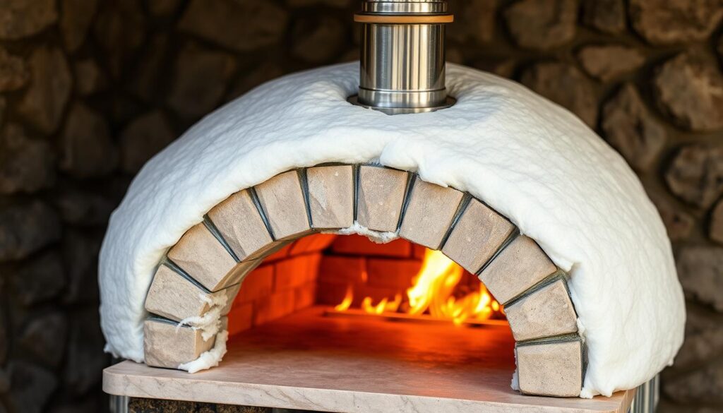 Dämmung und Ofenrohr