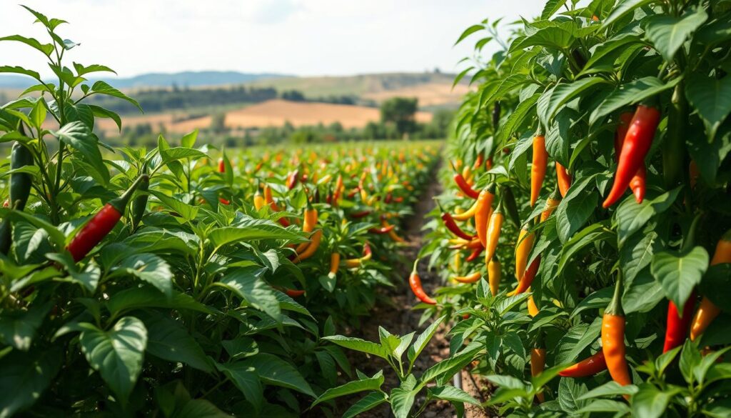 Einfluss von Klima und Boden auf Chili