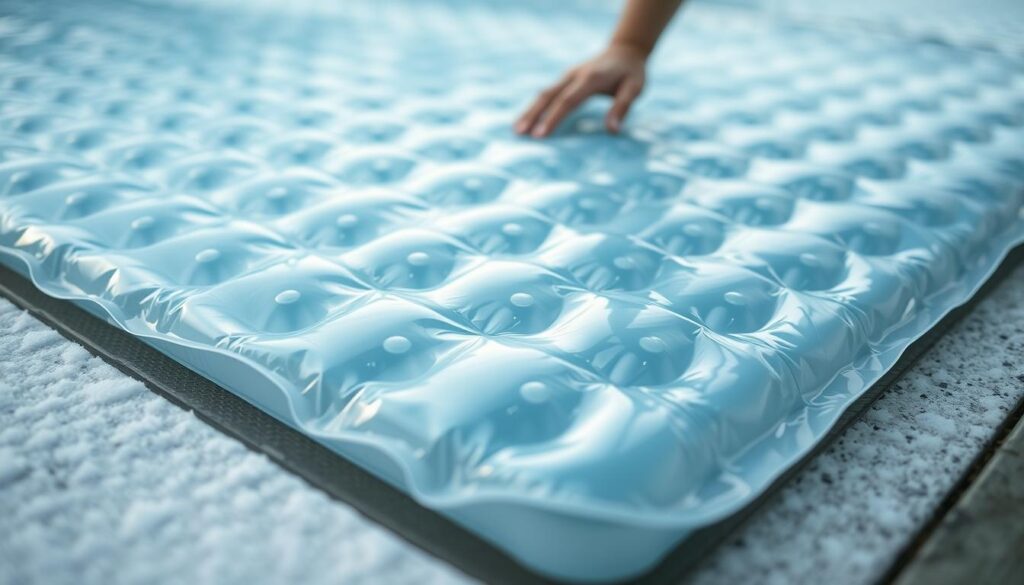 Eisdruckpolster Anwendung