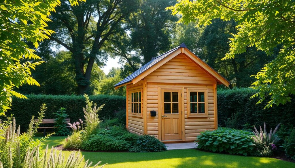 Gartenhaus Größe