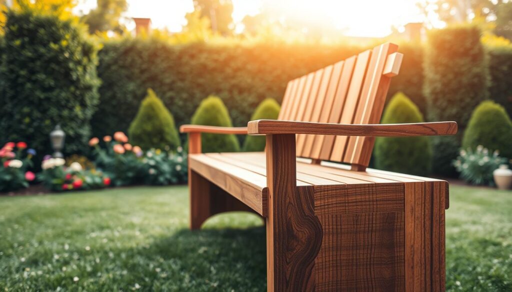 Holzarten für Sitzbank
