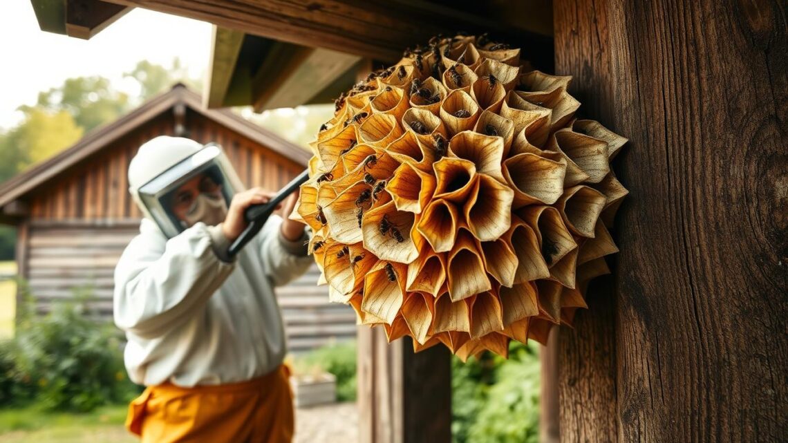 Hornissennest entfernen – Anleitung für sicheres Vorgehen