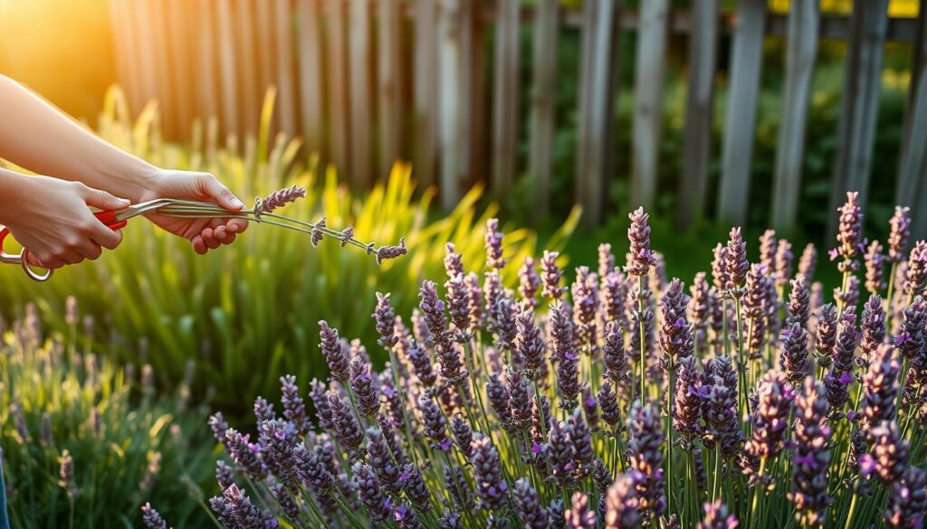 Lavendel schneiden