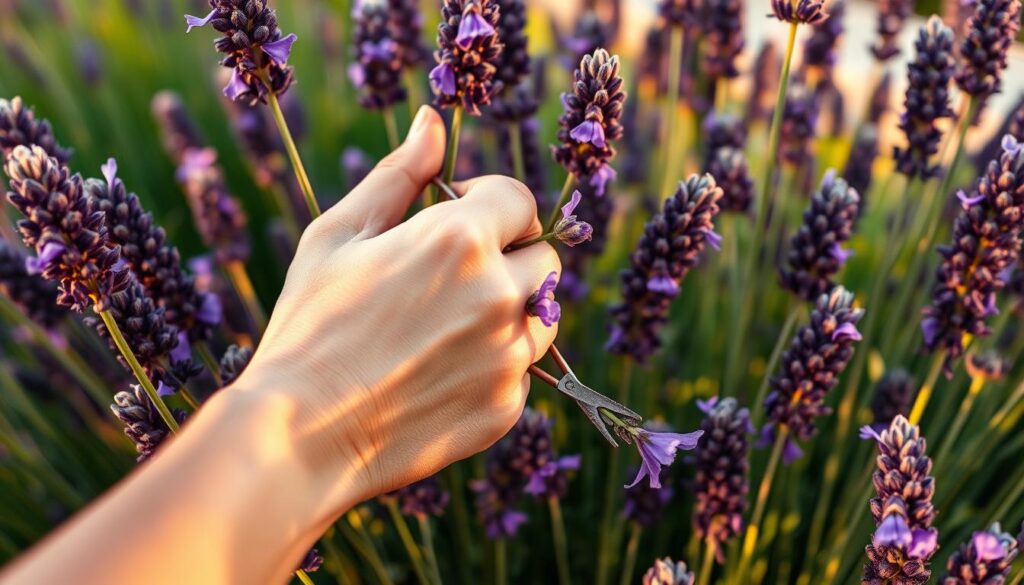 Lavendel schneiden