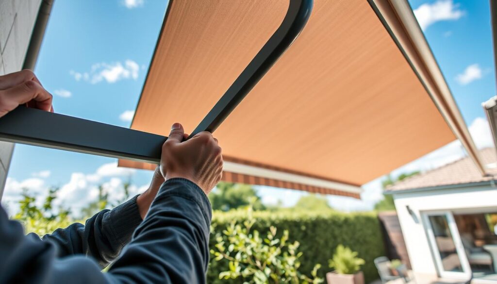 Montage Sonnenschutz