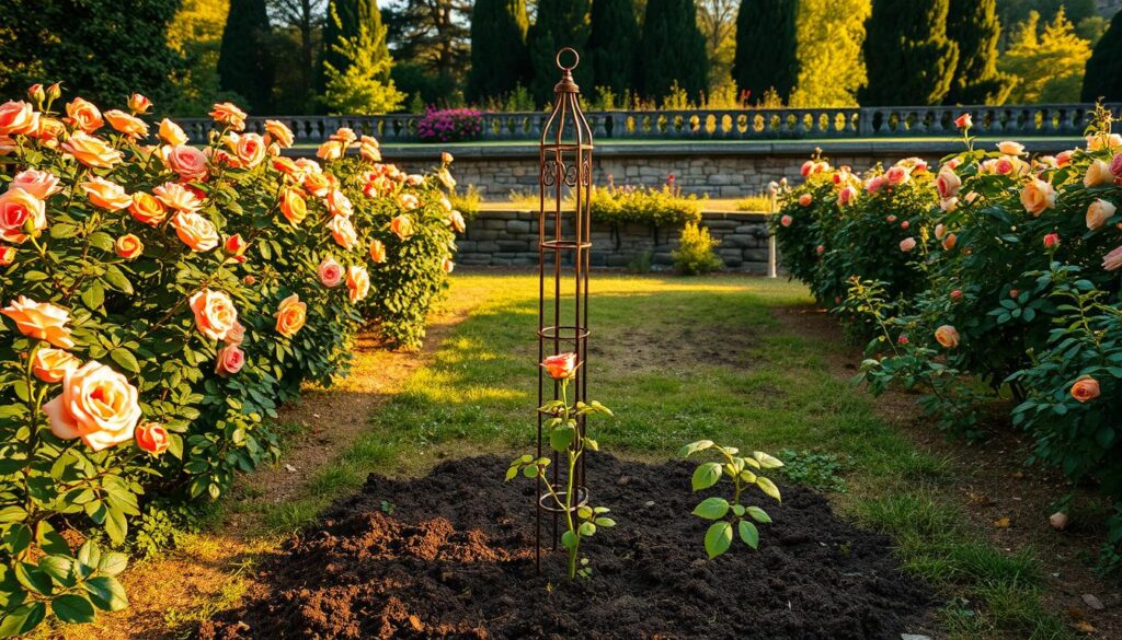 Neuer Standort für Rosen