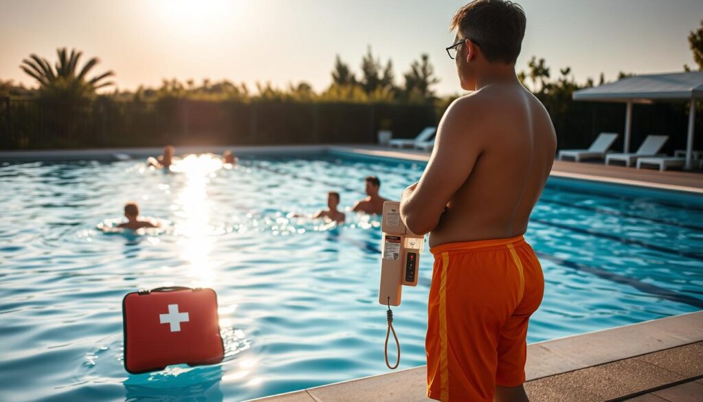 Notfallmanagement am Pool