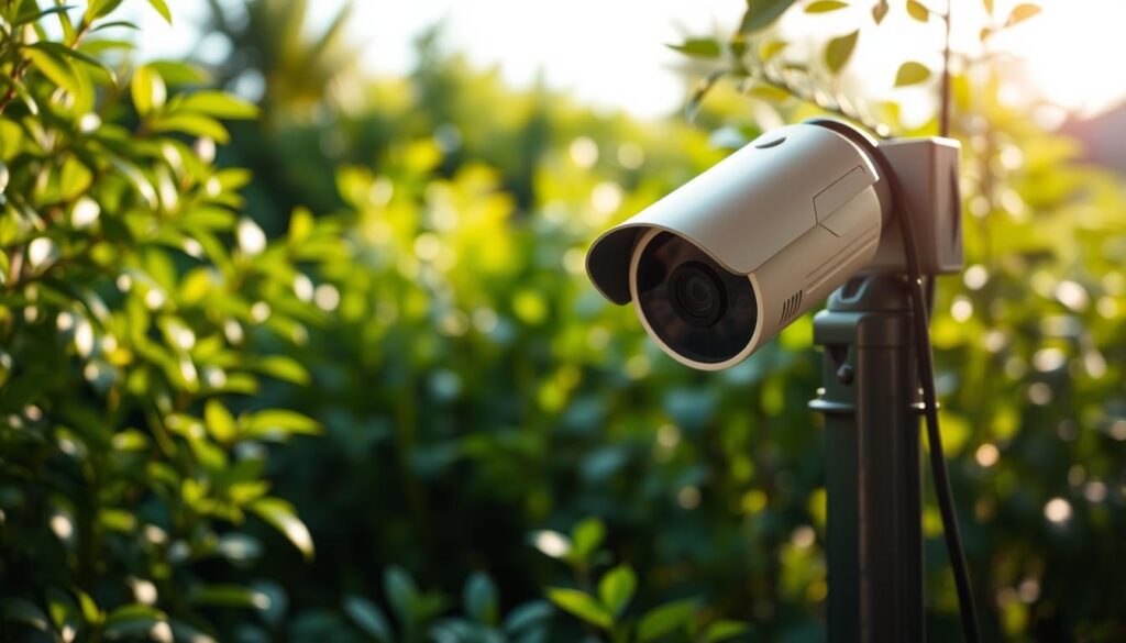 Optimale Platzierung Gartenkamera