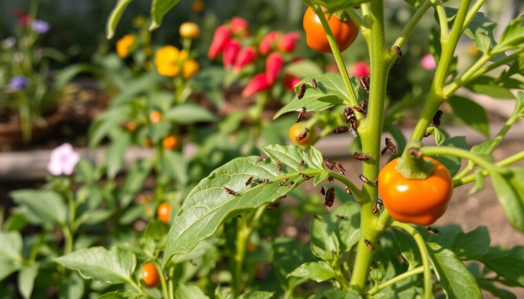 Paprikapflanze Schädlinge