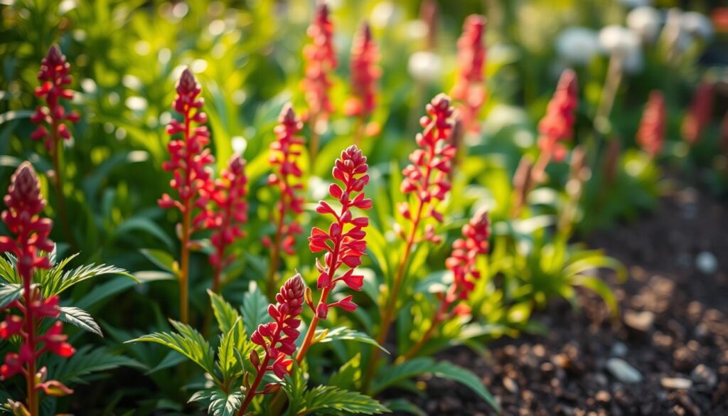 Pflanzung der Centranthus ruber