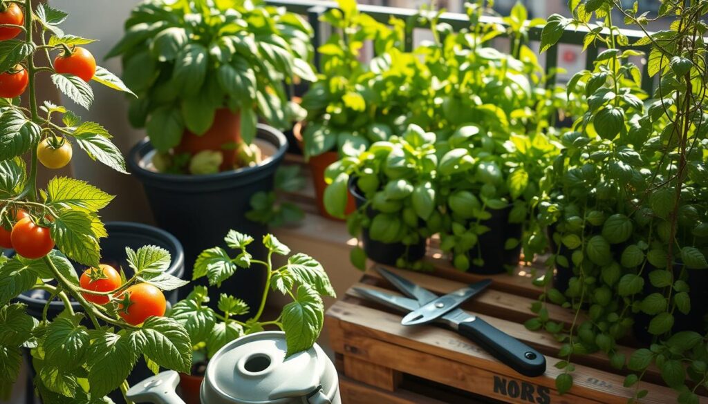 Pflege und Bewässerung