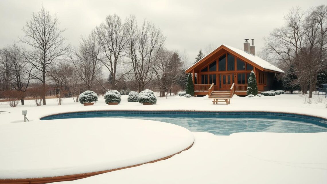 Pool winterfest machen – Tipps zur Überwinterung