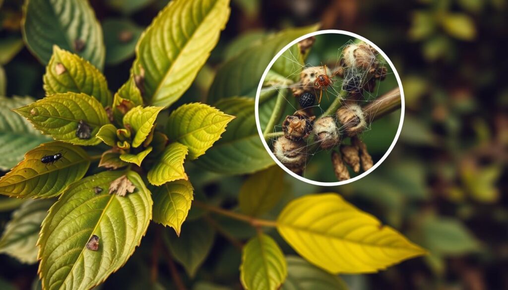 Schädlinge und Krankheiten bei Pflanzen