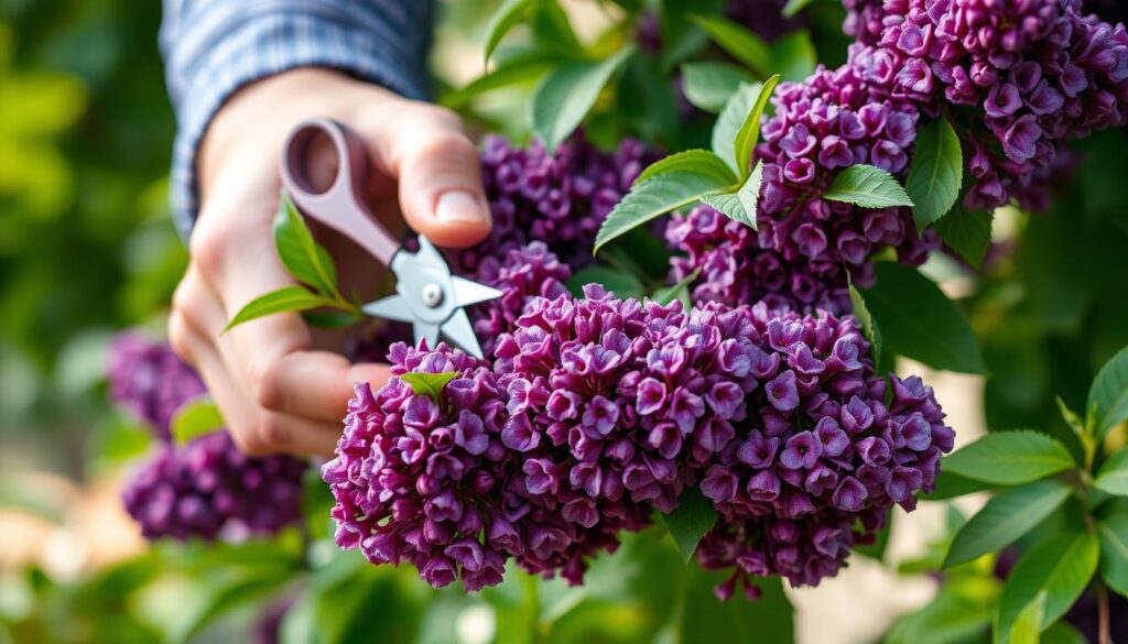 Schritt für Schritt Anleitung zum Fliederschnitt