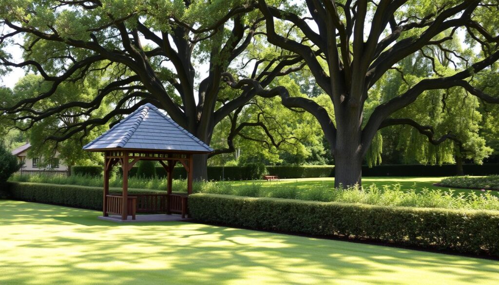 Standort Gartenpavillon Standort Gartenpavillon