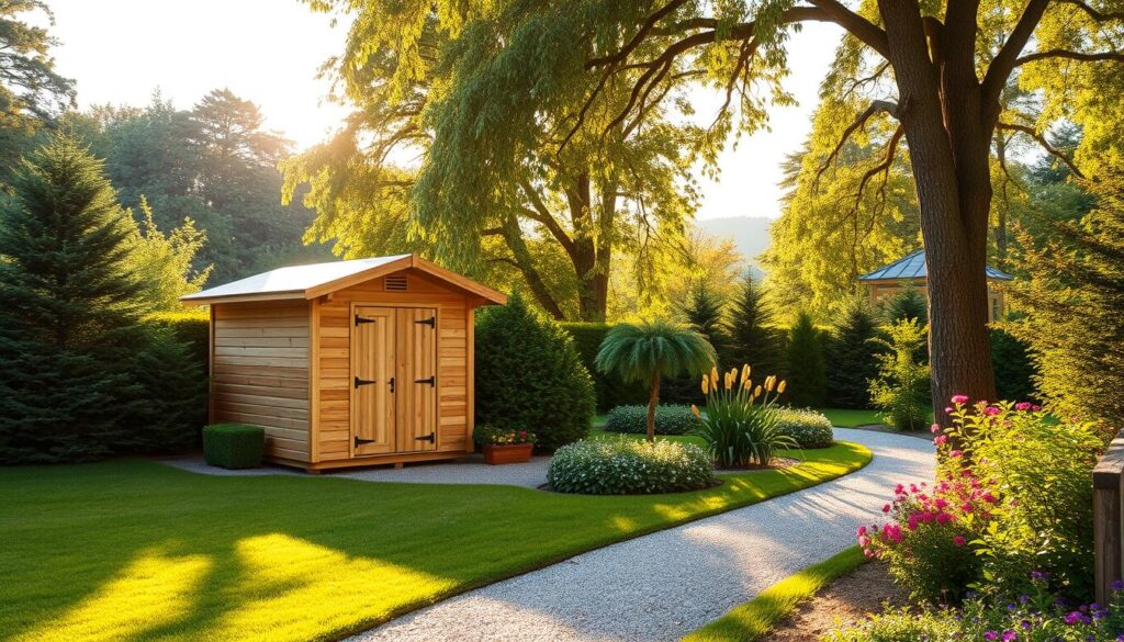 Standortwahl Gartenhaus