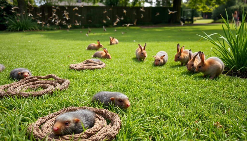 Tierische Verursacher im Garten