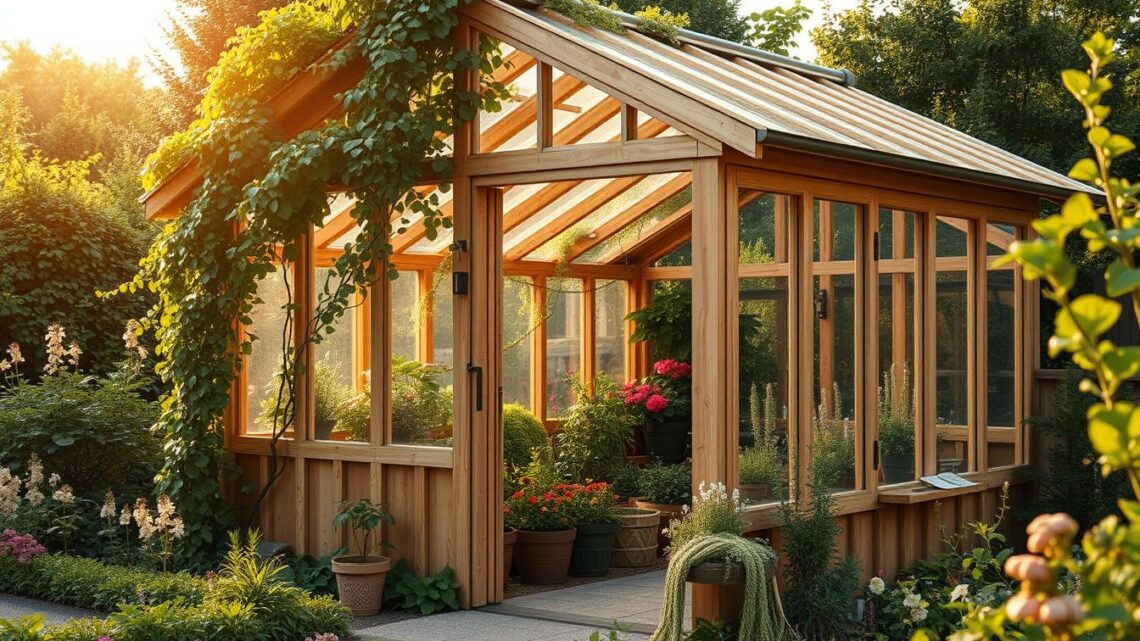 Vorteile Holzgewächshaus – Nachhaltig & natürlich gärtnern