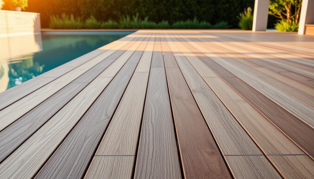 WPC-Dielen für Poolumrandung WPC-Dielen für Poolumrandung