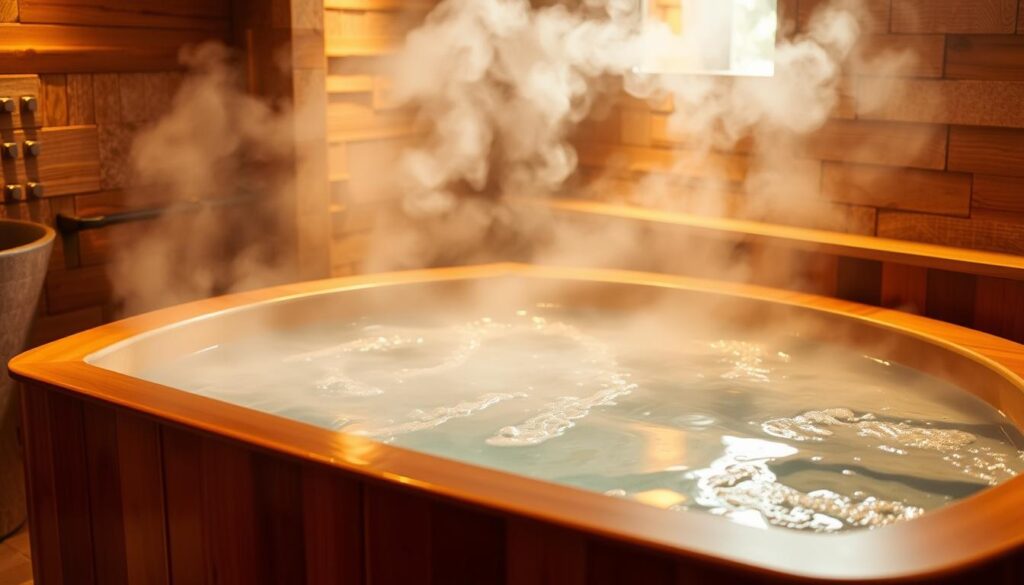 Wasserstand im Badezuber