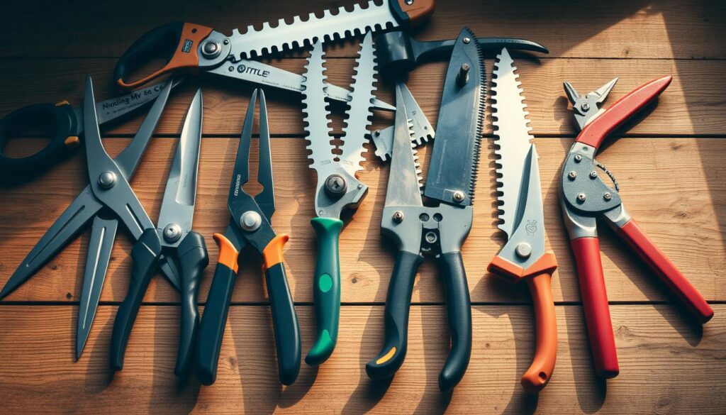 Werkzeuge für den Schnitt Werkzeuge für den Schnitt