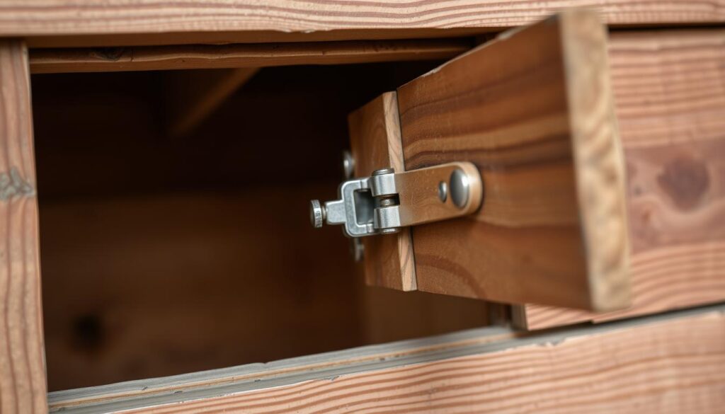Zugriffsklappe und praktische Details
