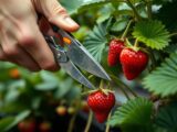 erdbeeren schneiden