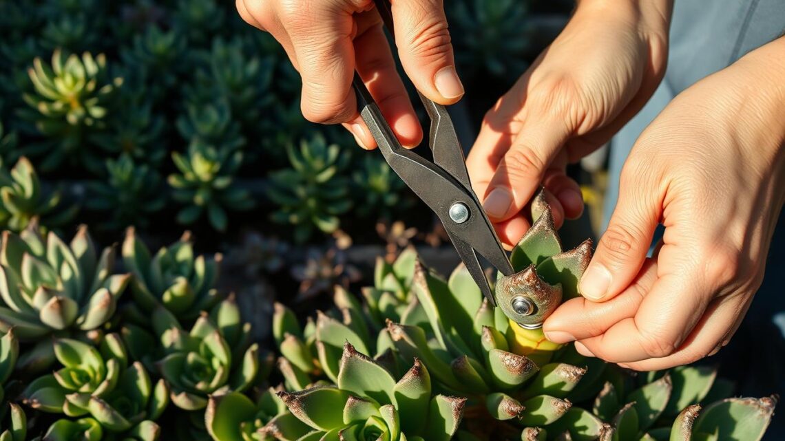 Fetthenne schneiden – Tipps für den perfekten Rückschnitt