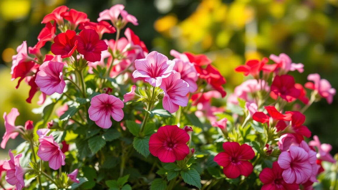 Geranien Pelargonien: Tipps für prächtige Blütenpracht